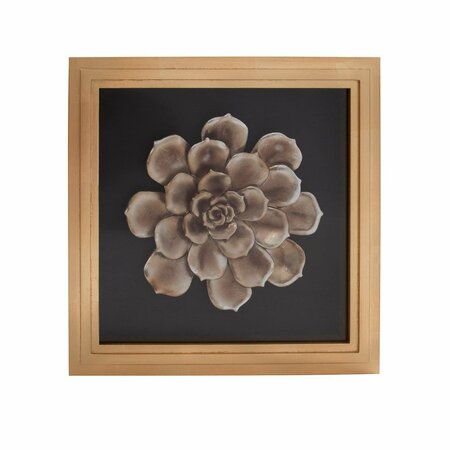 HOWARD ELLIOTT Camellia Flower Wood Wall Art 60046